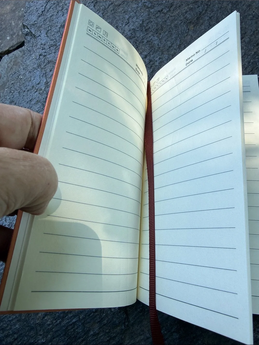 Red Inspirational Journal with Gold Foil Text